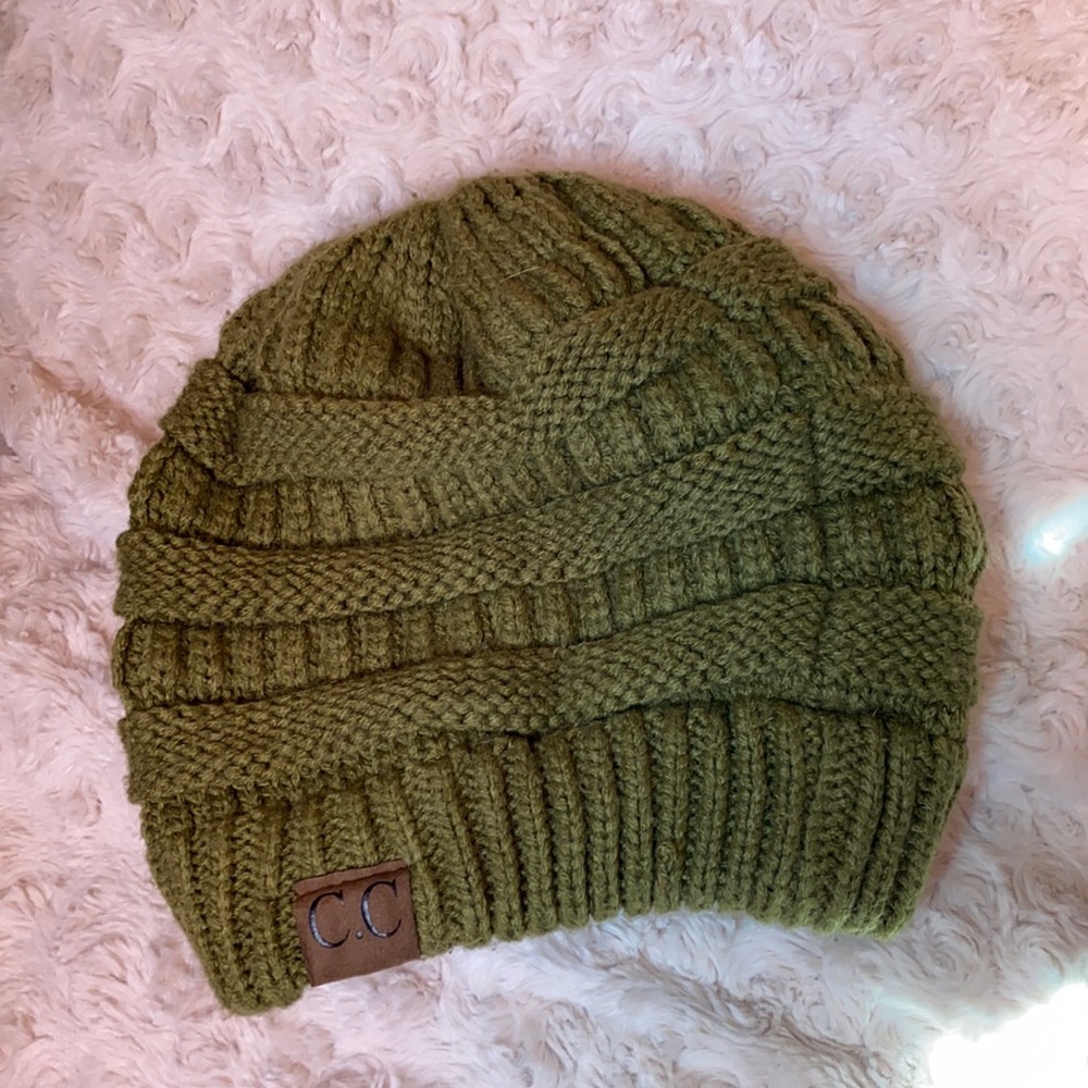 Beautiful Green C.C Beanie